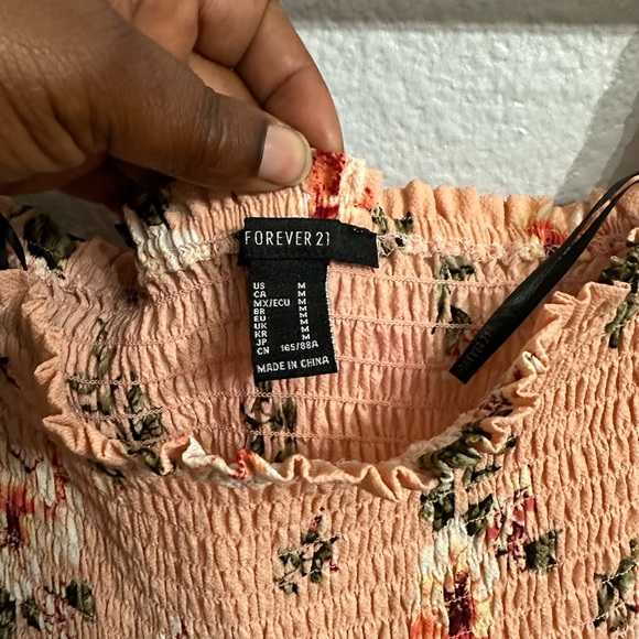 EUC M Floral Print High-Low Dress - Picture 8 of 10